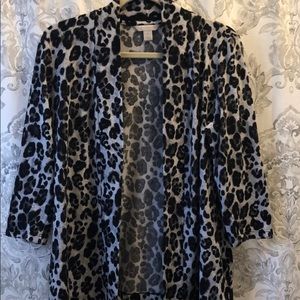 Laura Ashley open front cardigan